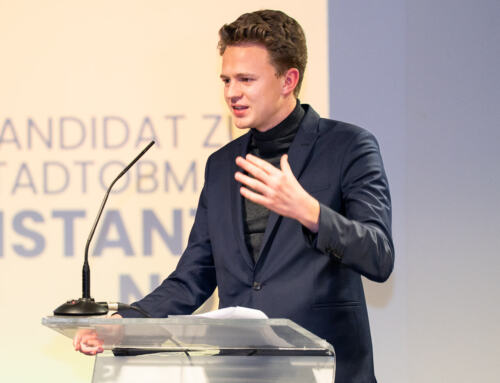 Konstantin Nöst zum neuen JVP Graz Obmann gewählt